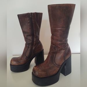 Vintage Candies platform boots